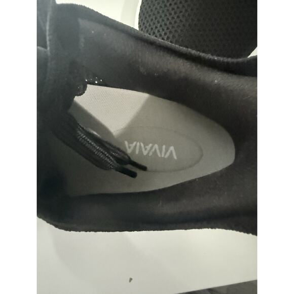 VIVAIA Men's Black Sneaker Sliders Mesh - Size 12 - Picture 8 of 8
